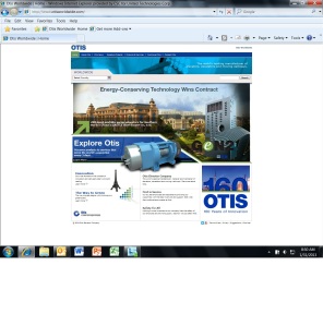 otis new home page